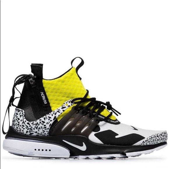 Nike Air Presto Mid Acronym Dynamic Yellow - Picture 2 of 8